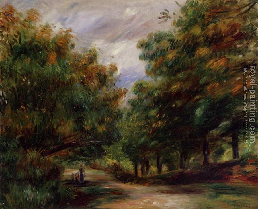 Pierre Auguste Renoir : Road near Cagnes Pierre Auguste Renoir : Road near Cagnes